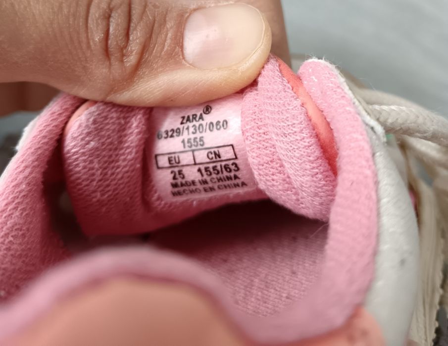 Детски маратонки на ZARA, номер 25