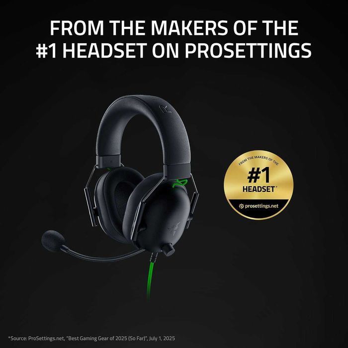 Геймърски слушалки Razer BlackShark V2 X 7.1