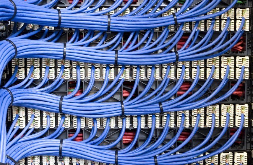Подключение интернет кабель UTP