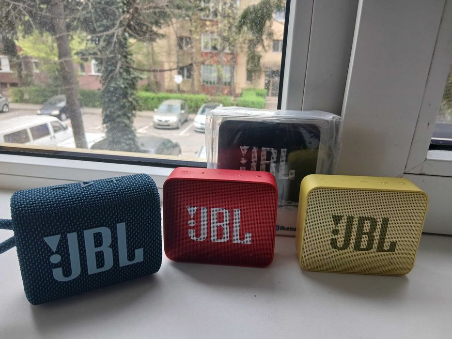 Boxe portabile JBL GO 2 (3 buc, una sigilată) + JBL GO 3 – stare foarte bună