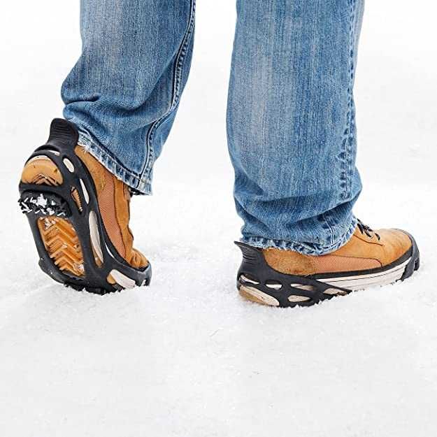 Crampoane anti alunecare pe gheata