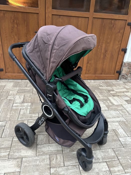 Carucior pentru copii chico urban  3in 1 bonus scoica chico