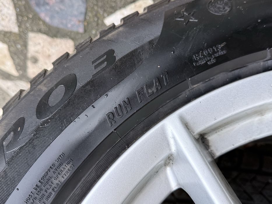 roti BMW 225/60 r18 x3 g01 cu cauciucuri runflat de iarna