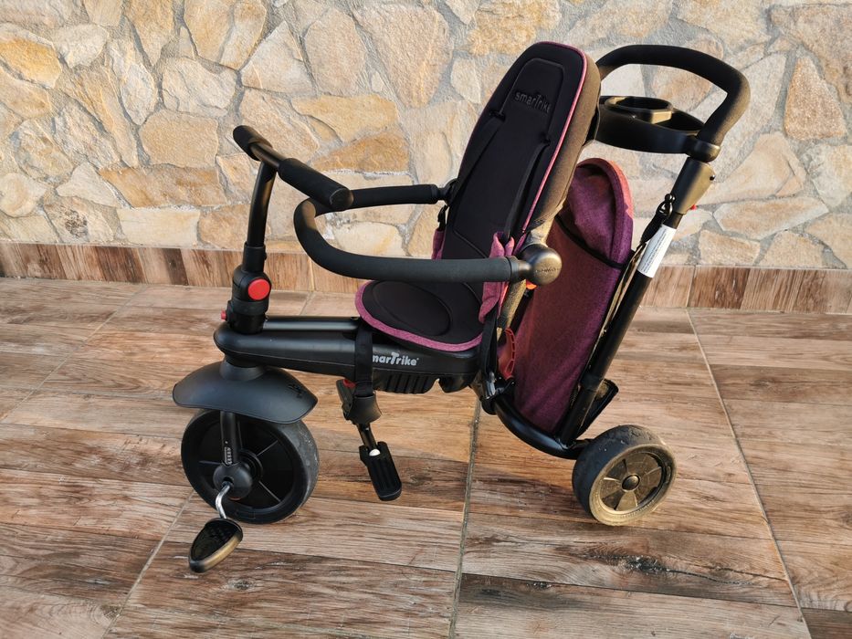 Сгъваема триколка на SmarTrike 7-в-1 SmartFold 500 лилава