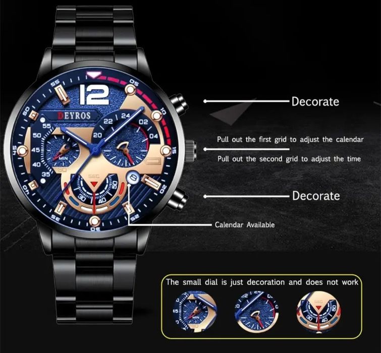 Модные мужские часы