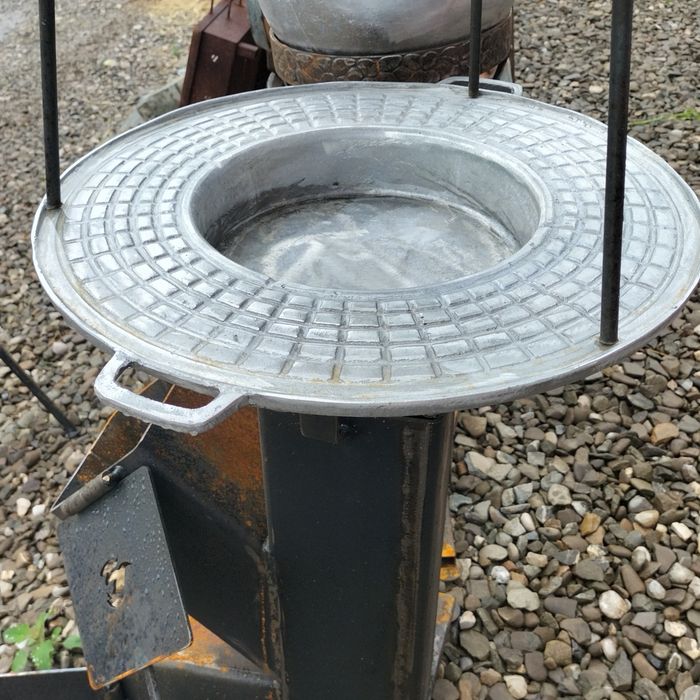Disc gratar din aluminiu