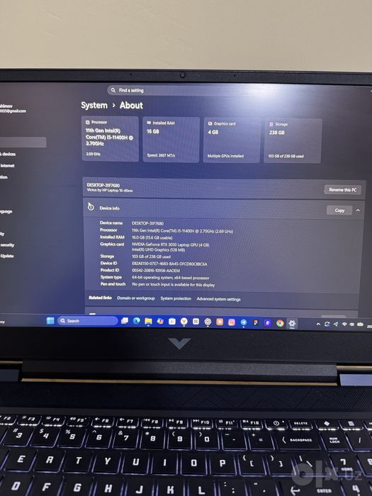 HP Victus Gaming Laptop