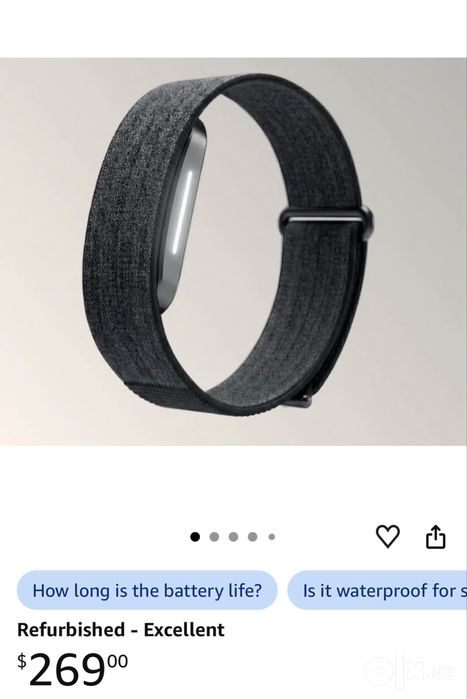 Hume Band 2.0 — Fitness & Health Tracker фитнес-браслет