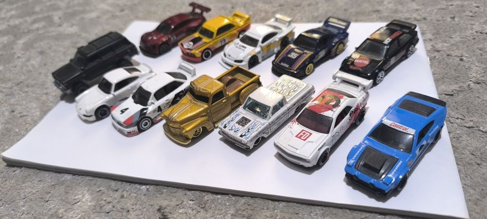 Hot Wheels modelka