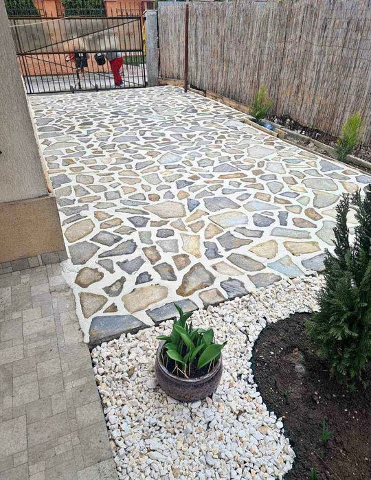 Pavaje cu piatră naturală de munte