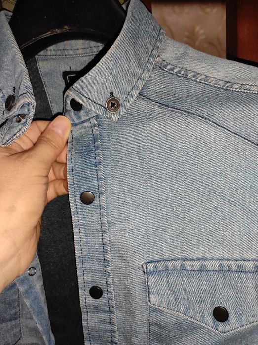 Рубашка, джинсовка