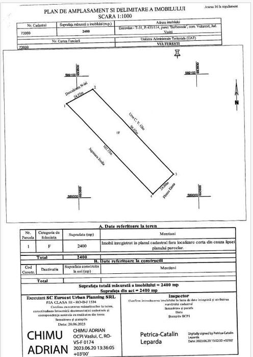 Teren (intravilan si extravilan)
