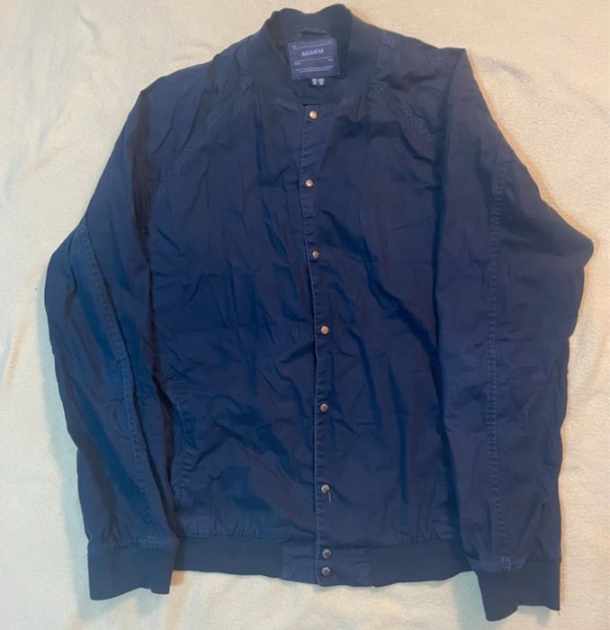 Geacă Pull&Bear Navy