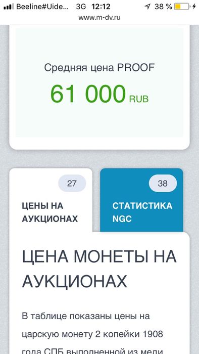 Продам монету 2 копейки СПБ