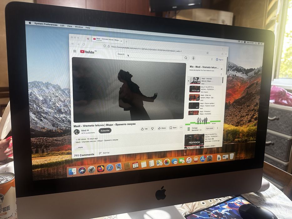 Imac 21.5” high siera os