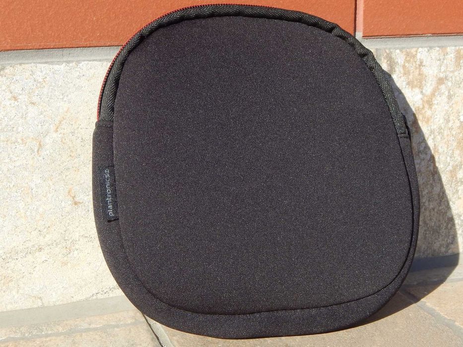 Geanta saculet depozitare casti Plantronics sau CD player textil
