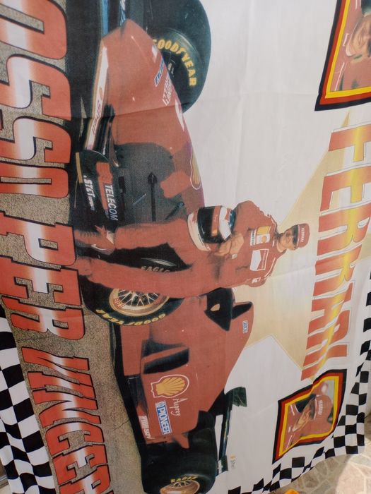 Ретро Знаме F1 Ferrari