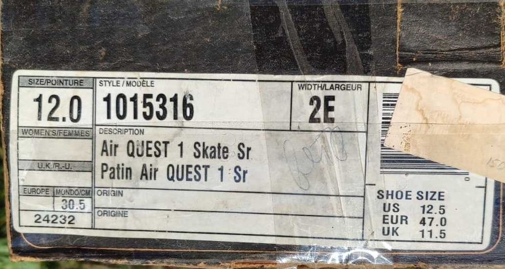 Продам коньки Nike 47