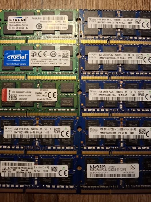 Vand 8 gb ram ddr 3 laptop samsung