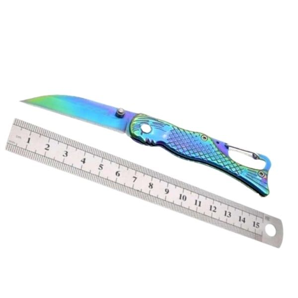 Briceag metalic, cu lamă din oțel inoxidabil și mâner ergonomic, 15 cm