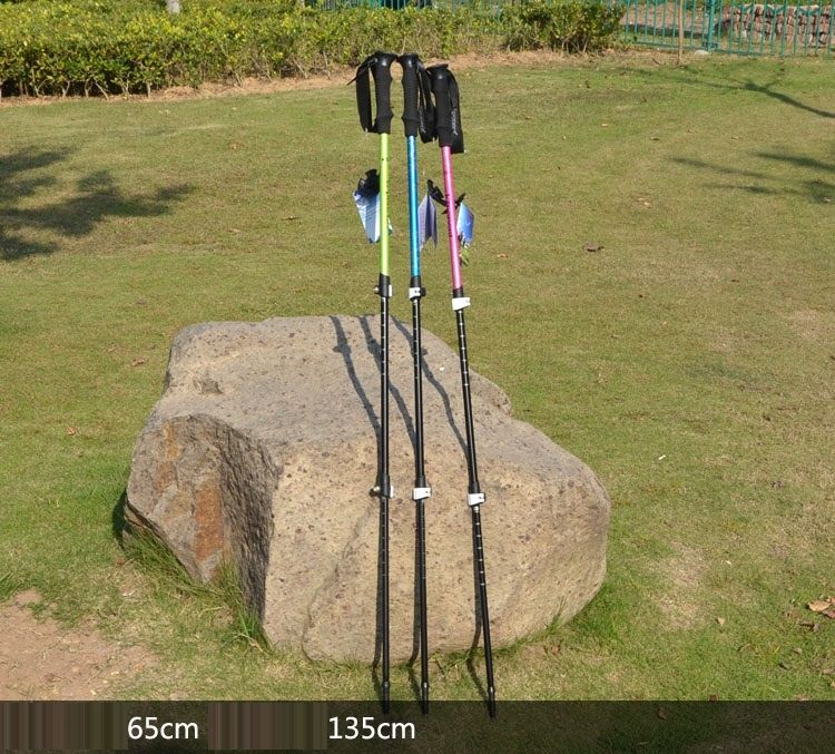 Exponent надежные трекинговые палочки на клипсах (внешний зажим). 
Р