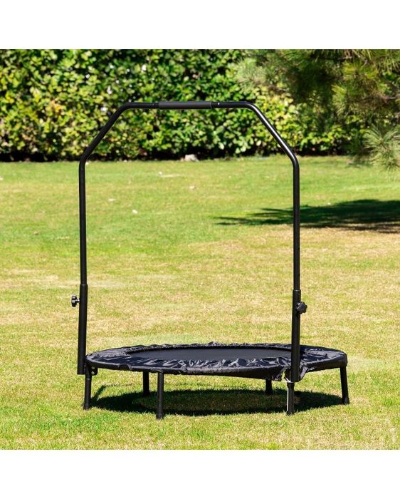 Детски батут с дръжка, в 2 цвята