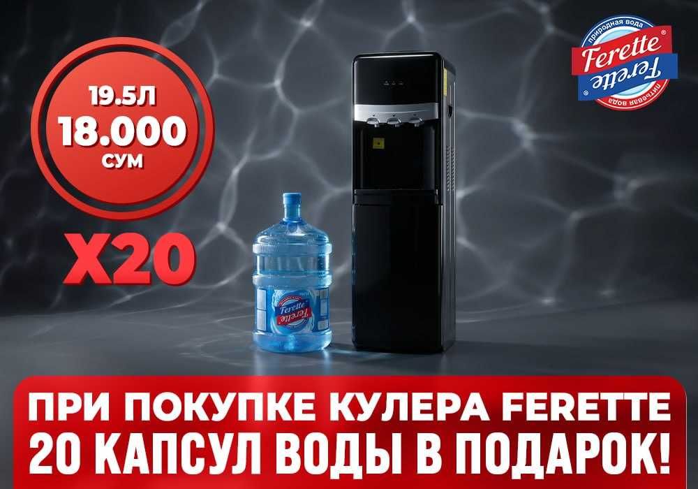 Феретте кулер модель Ф97 +20 капсул в бонус