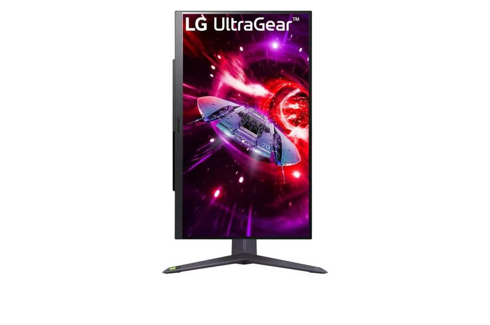 LG - 27" 27GR75Q-B 2K Monitor, IPS, 1mc, 165Hz, QHD (2560x1440)