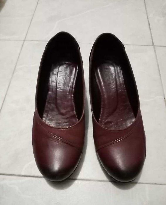 Дамски обувки естествена кожа