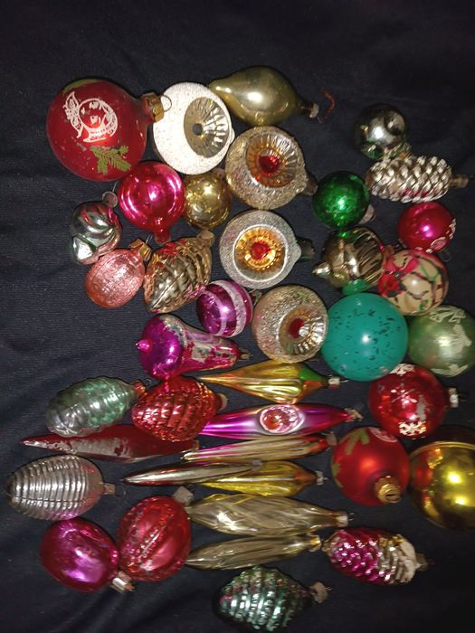 Ёлочные игрушки СССР Ёлка советская