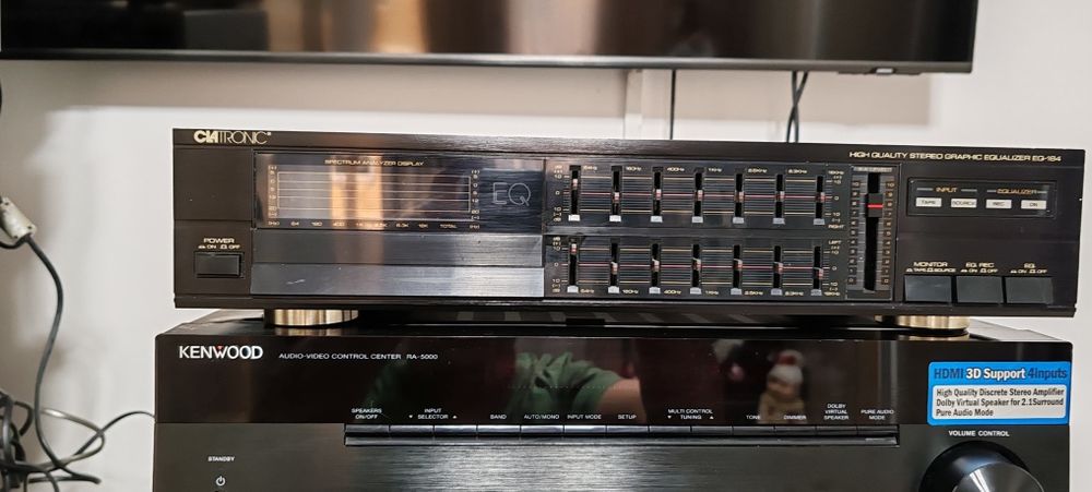 Eq Clatronic amplificatoare Denon ,Kenwood