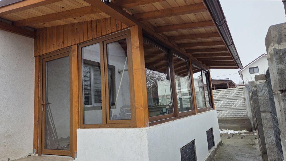 Închideri foișoare și tâmplărie pvc rulouri  exterioare