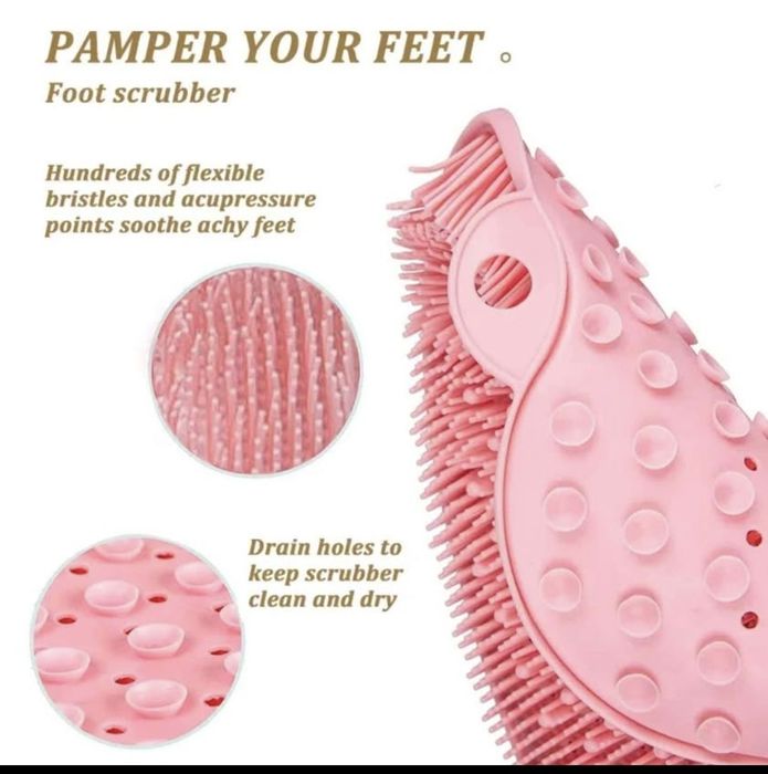 Революционна четка за измиване на крака – СПА грижа у дома!