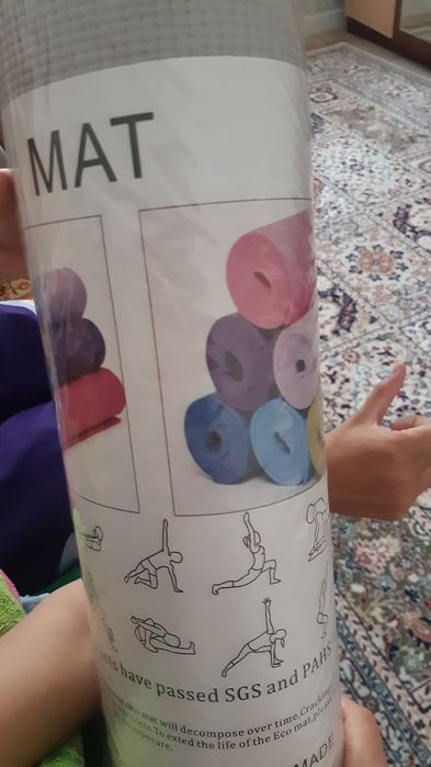 Ковер для иоги. Иога килемшеси