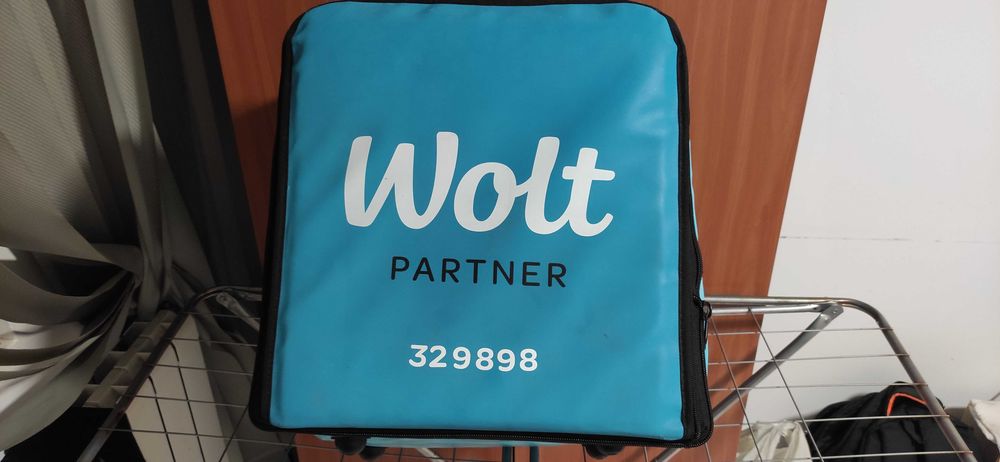 Vând geanta curierat WOLT/GLOVO/BOLT