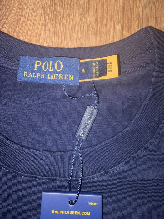Tricou polo ralph lauren bleomarin M