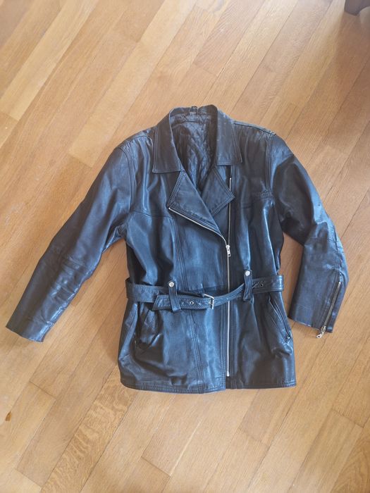 Дамско яке, естествена кожа