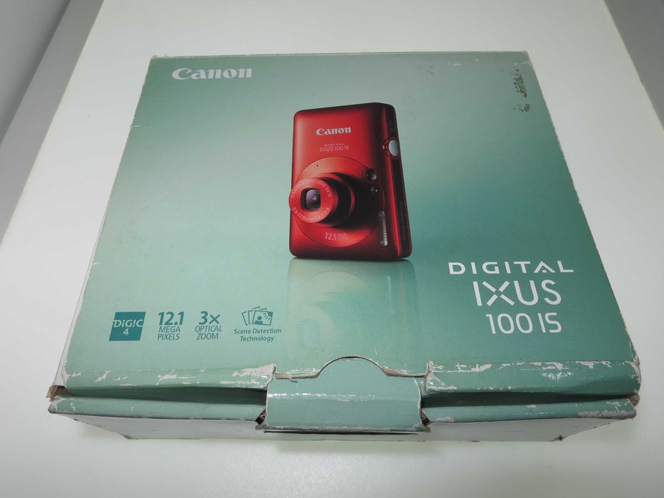 Canon Digital IXUS 100 ултра компактен фотоапарат дигитална камера НОВ