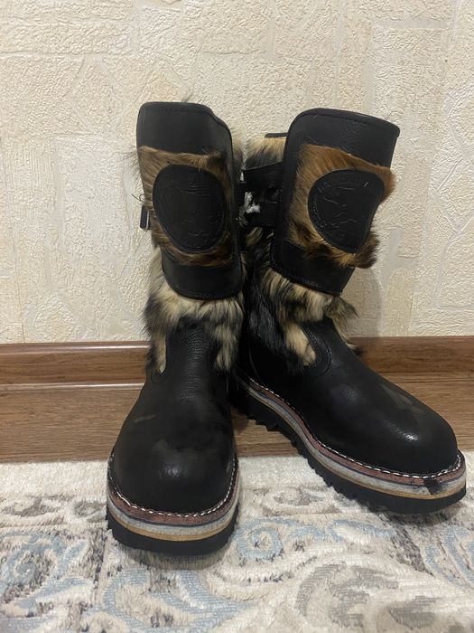 Монголские сапоги, унты, теплые сапоги