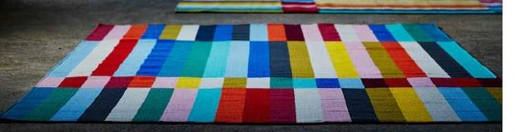 Vand covor NOU, lana 100%, lucrat manual