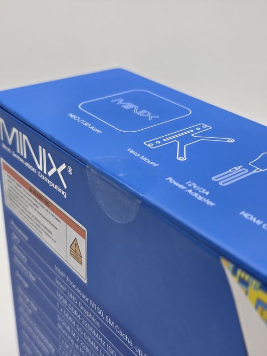 Mini PC MINIX Z150-Aero, Intel N150 (N100 modernizat), 16GB DDR4, SSD