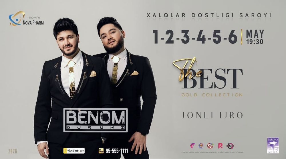 Benom Guruhi kansert dasturi