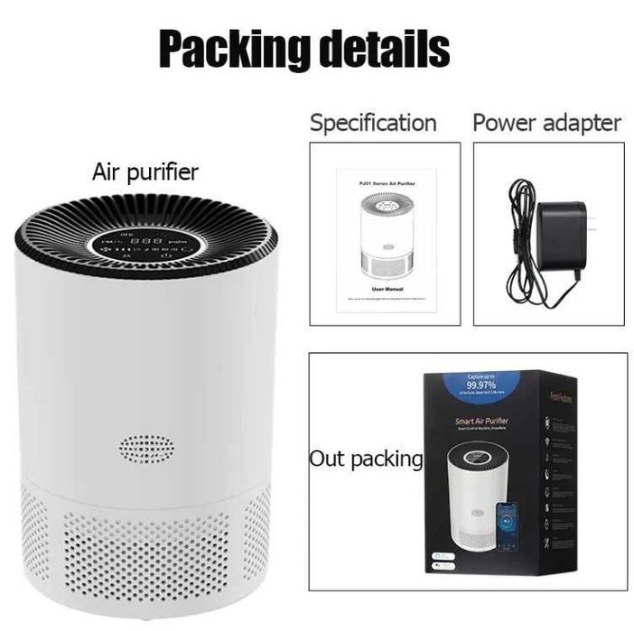 Smart Home PJ01 – умный очиститель воздуха h2