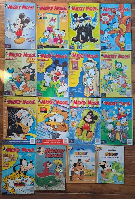 Schimb benzi desenate Egmont Mickey Mouse Donald Duck Tom Jerry complete si verificate