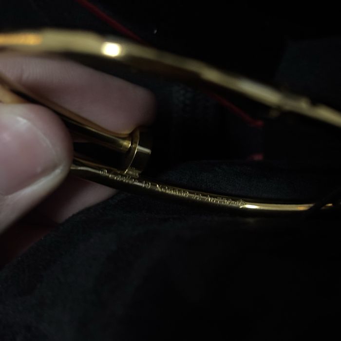 Cartier Nail Bracelet Gold Plated