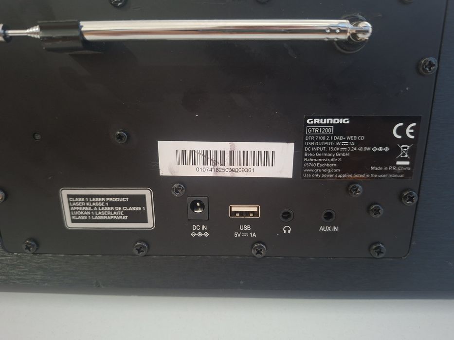 Radio Internet Grundig DTR 7100