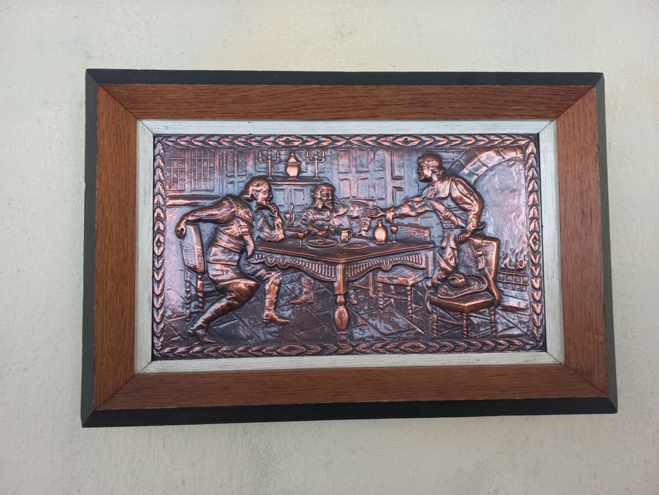 Tablou basorelief din cupru