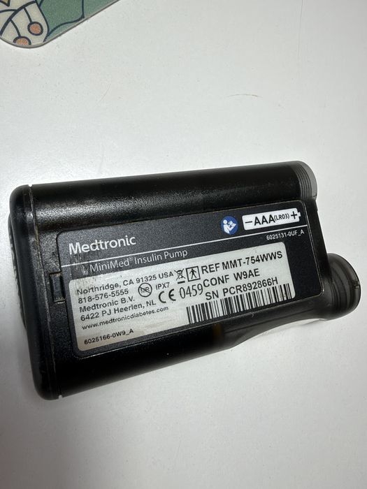 Medtronic MiniMed Paradigm Veo 754