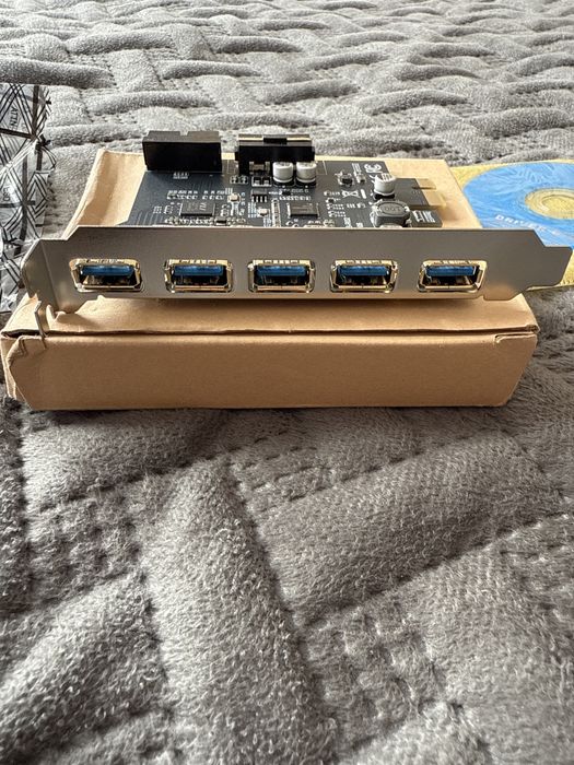 USB 3.0 x 5 плата расширения usb