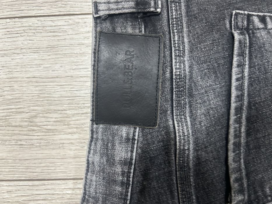 Черни дънки Pull & Bear